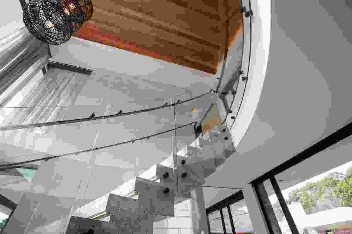 Glasshape curved glass for Sky Garden House staircase