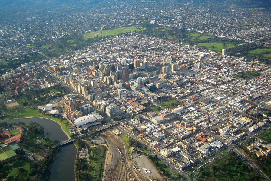 South Australia’s capital, Adelaide.
