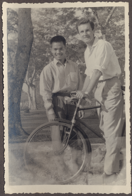Hugh O'Neill in Bandung, Indonesia, 1958.
