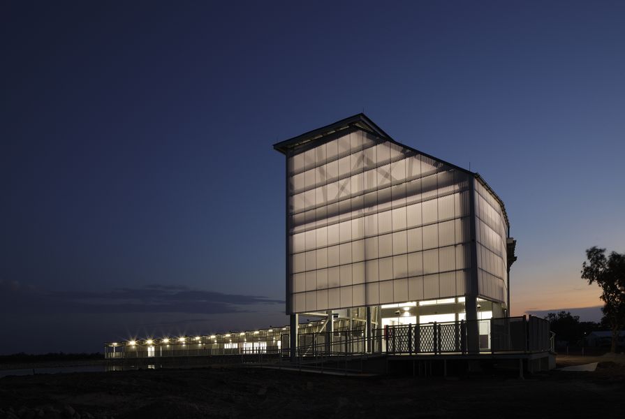 Les Wilson Barramundi Discovery Centre by Bud Brannigan Architects.
