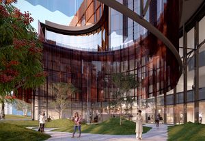Victorian Heart Hospital by Conrad Gargett and John Wardle Architects in joint venture.