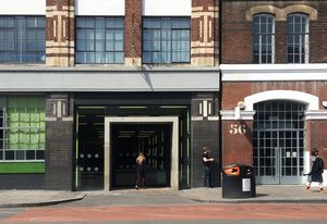 Entry to the Tea Building.