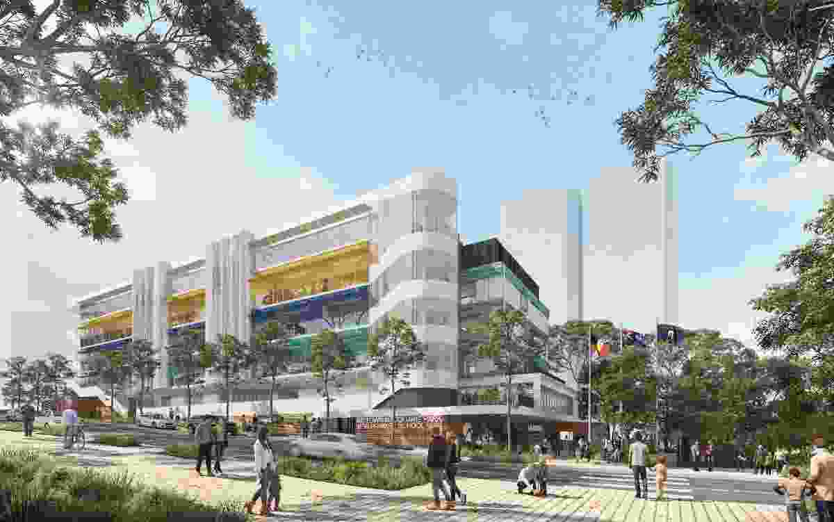 A new multi-level 750 student primary school has been proposed for Macquarie Park, Sydney.