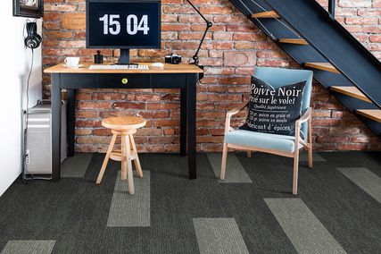 Upstream Ebb is a dynamic organic pattern that will accentuate any interior.