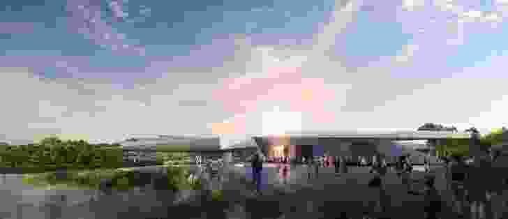 The proposed Penguin Parade Visitor Centre by Terroir.