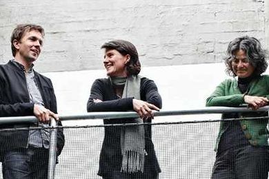 NMBW Architecture Studio (L–R): Nigel Bertram, Lucinda Mclean & Marika Neustupny.