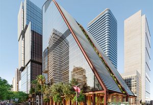 Proposed North Sydney tower designed by Bates Smart.