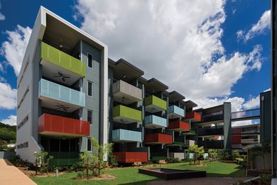 Brisbane Housing Company's Caggara House in Brisbane by Arkhefield.