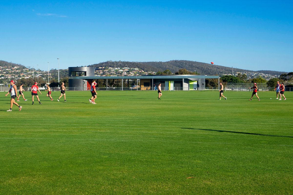 Clarence High School Oval Sports Pavilion ArchitectureAu