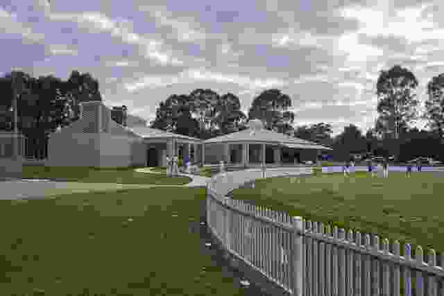 Kings Langley Cricket Club and Amenities by Eoghan Lewis Architects.