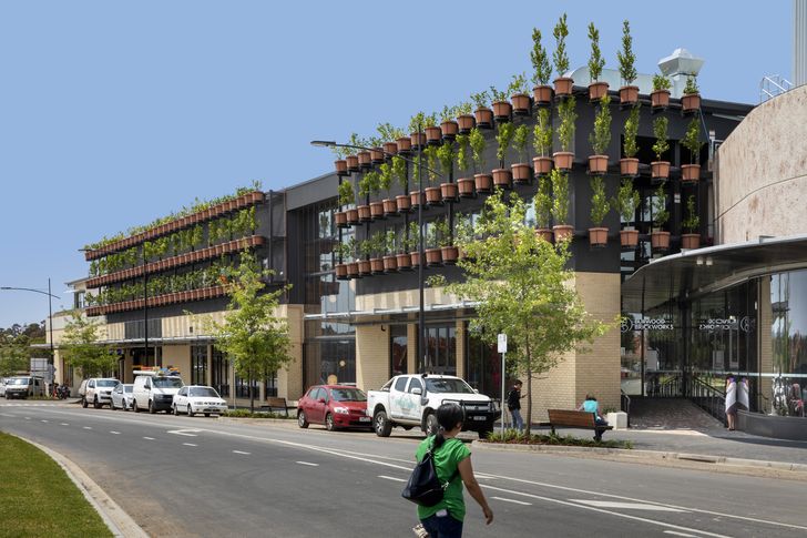 Burwood Brickworks Shopping Centre in Melbourne arose out of the 2016 Living Buildings Challenge.