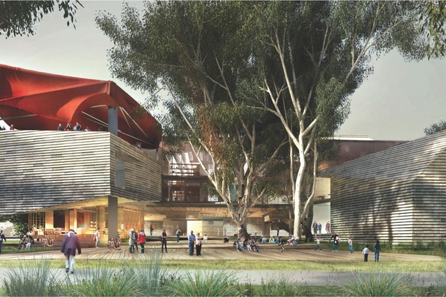 John Wardle Architects' design for the new Shepparton Art Museum.