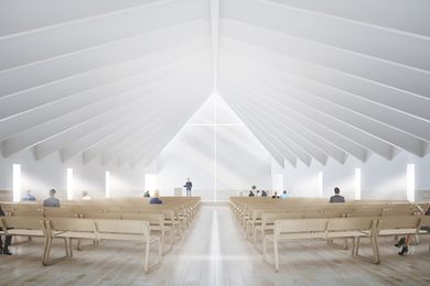 Hogg and Lamb’s design for the Kenmore Presbyterian Church in Brisbane’s Pullenvale will work to offer a grand spatial experience within a modest scale that is respectful of its residential setting.