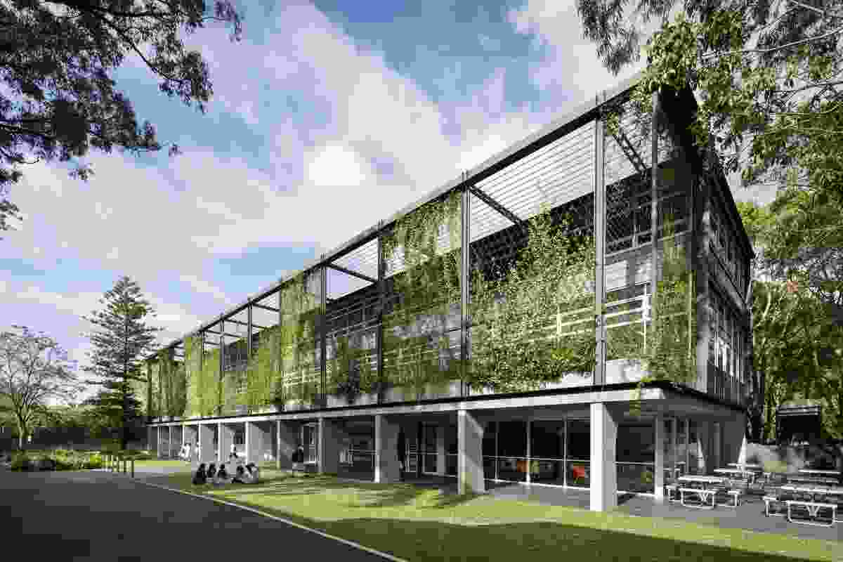 OLMC Parramatta Janet Woods Building (NSW) by Tzannes Associates.
