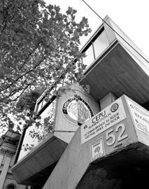 Plumbing Division (GPGEU). Former Plumbers and Gasfitters Union Building, Graeme Gunn, rephotographed John Gollings, 2003.