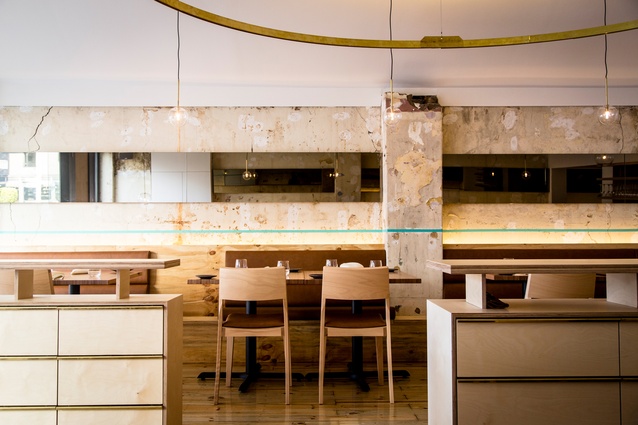 Atlas Dining by GelliKovic Architects.