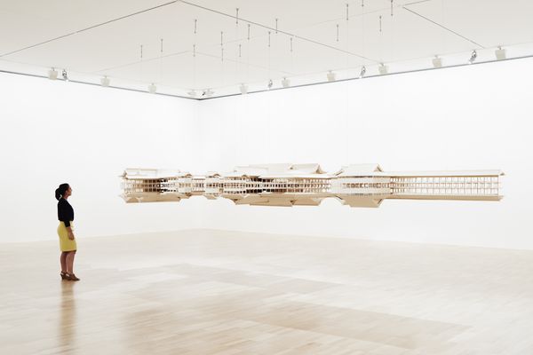 Takahiro Iwasaki, Reflection Model (Itsukushima) 2013–14,
Installation view at National Gallery of Victoria, Melbourne (Felton Bequest, 2014)