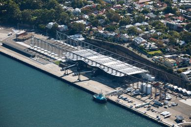 White Bay Cruise Terminal by Johnson Pilton Walker.