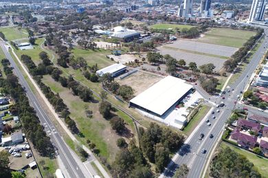 Woodward Park in Liverpool's CBD, Western Sydney.