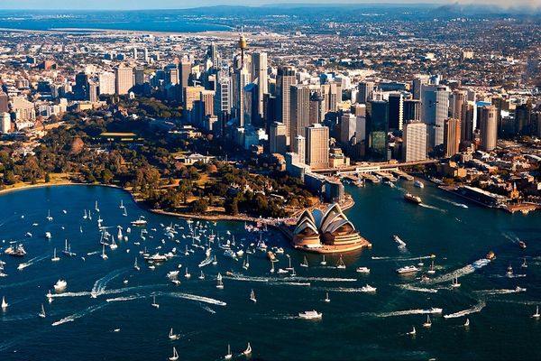Sydney Harbour by Pavel, licensed under CC BY 2.0