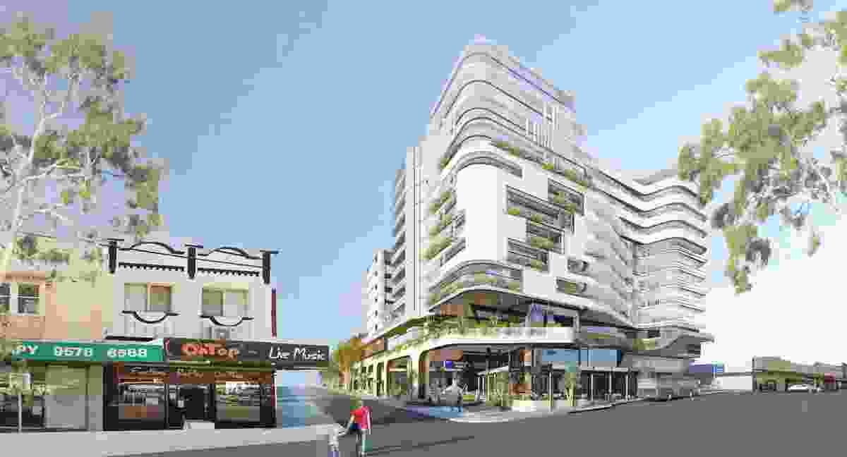 Proposed Ormond Place development designed by Clarke Hopkins Clarke.