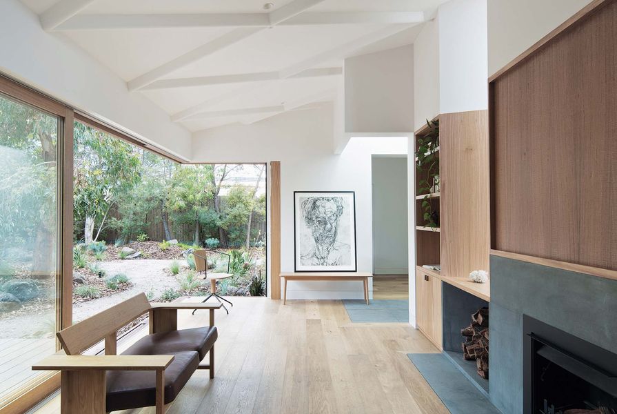 Brunswick House (2018) displays a degree of craftsmanship akin to furniture. Photograph: Benjamin Hosking.