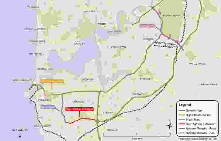 Perth Freight Link proposal.