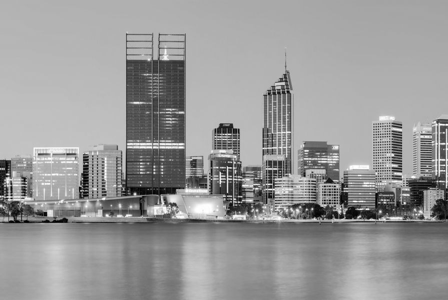 Perth CBD from Mill Point by JJ Harrison, licensed under CC BY-SA 3.0