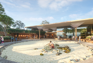 Quandamooka Art, Museum and Performance Institute by Cox Architecture.
