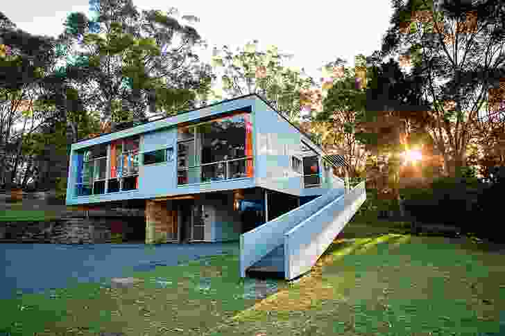 The Rose Seidler House, where Sydney percussionist, producer and composer Laurence Pike will play.