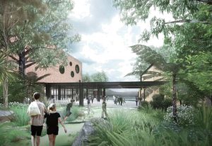 Masterplan drawings for Wilkinsons Point prepared by Oculus.