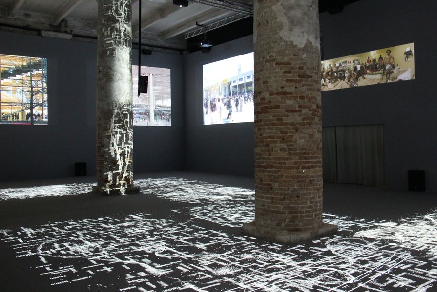 Norman Foster’s Gateway exhibition for Common Ground at the 2012 Venice Architecture Biennale.