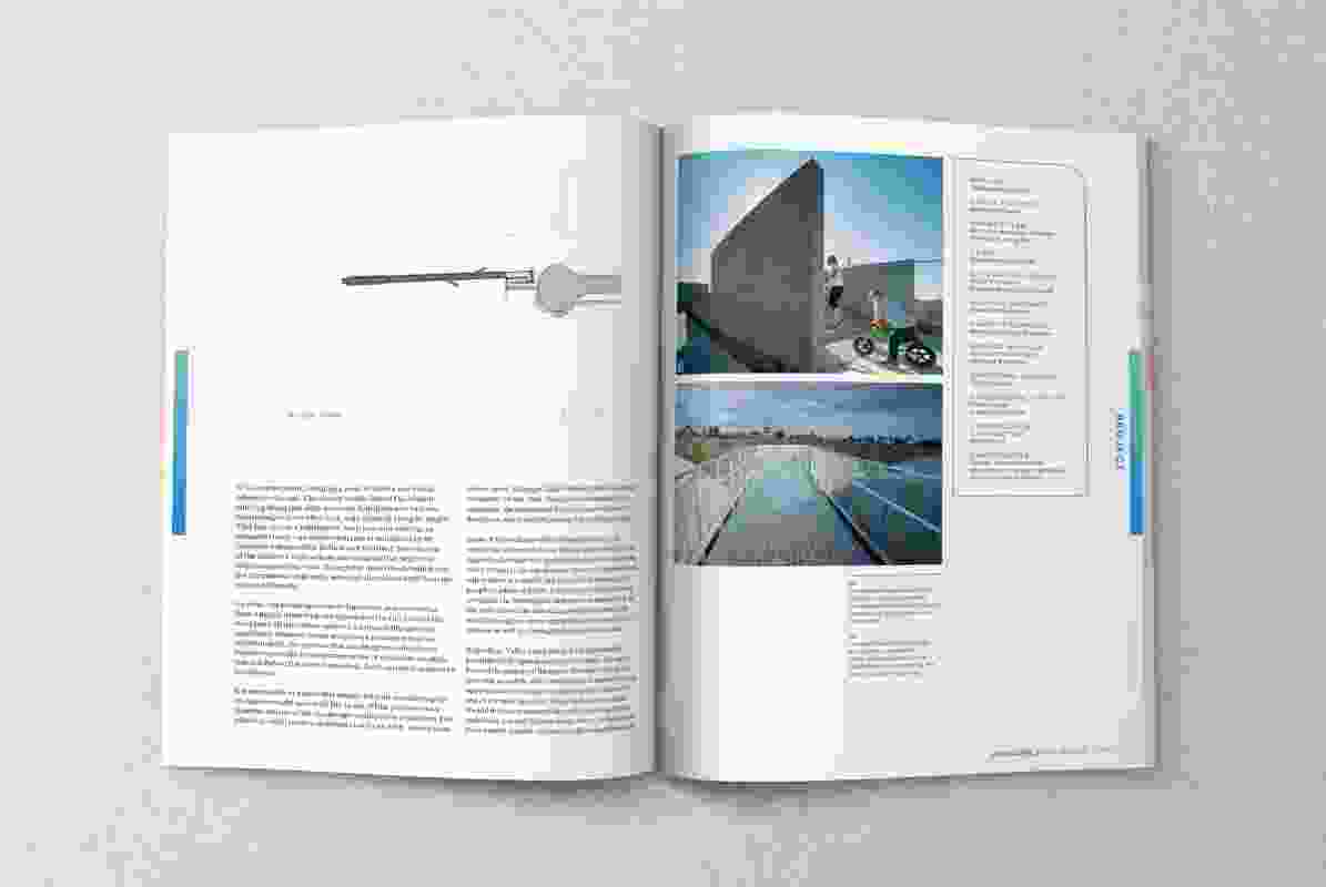 A spread from the February 2019 issue of Landscape Architecture Australia.