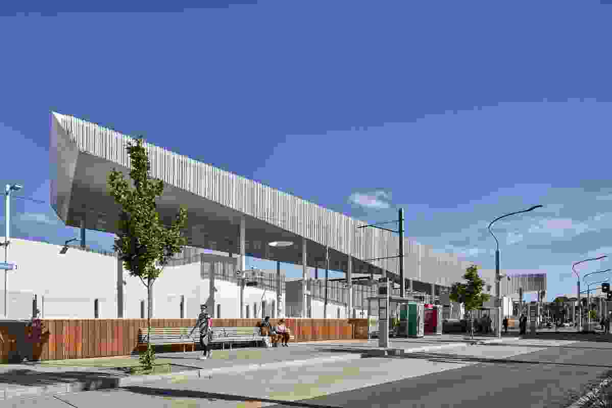 Frankston Station by Genton Architecture and McGregor Coxall.