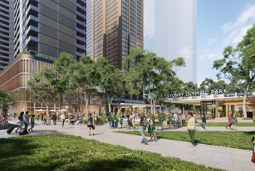 Housing at Sydney Olympic Park given government approval ArchitectureAu