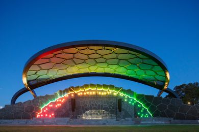 Gold Coast Cultural Precinct Stage and Great Lawn by ARM Architecture.