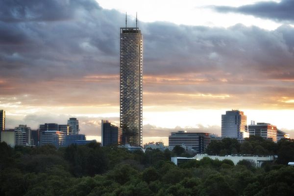 Aspire Tower will be 306 metres high, with spires reaching to 336 metres, after the NSW government approved a request to lift height restrictions.