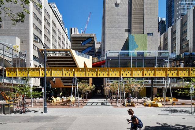 New Academic Street, RMIT University by Lyons with NMBW Architecture.