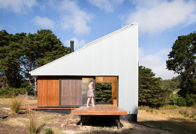 Bruny Island Hideaway (Tas) by Maguire and Devine Architects.