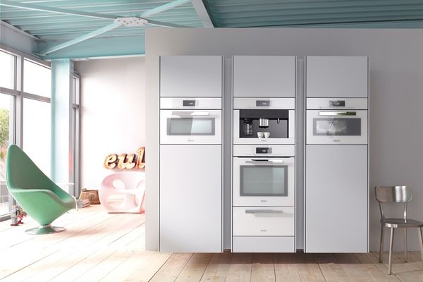 miele white steam oven