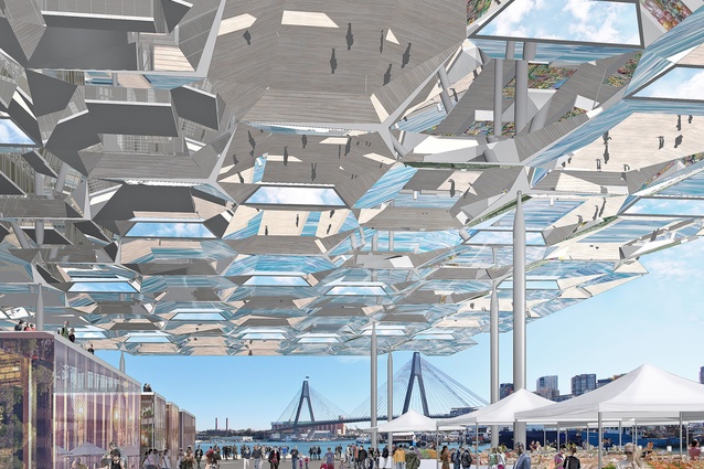 Sydney Fish Markets by Allen Jack and Cottier Architects.