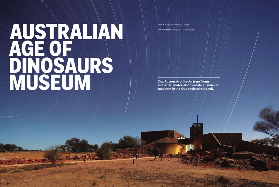 Australian Age of Dinosaurs Museum by Cox Rayner Architects.