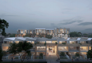 McEvoy Street apartments by Andrew Burns Architecture and PBD Architects.