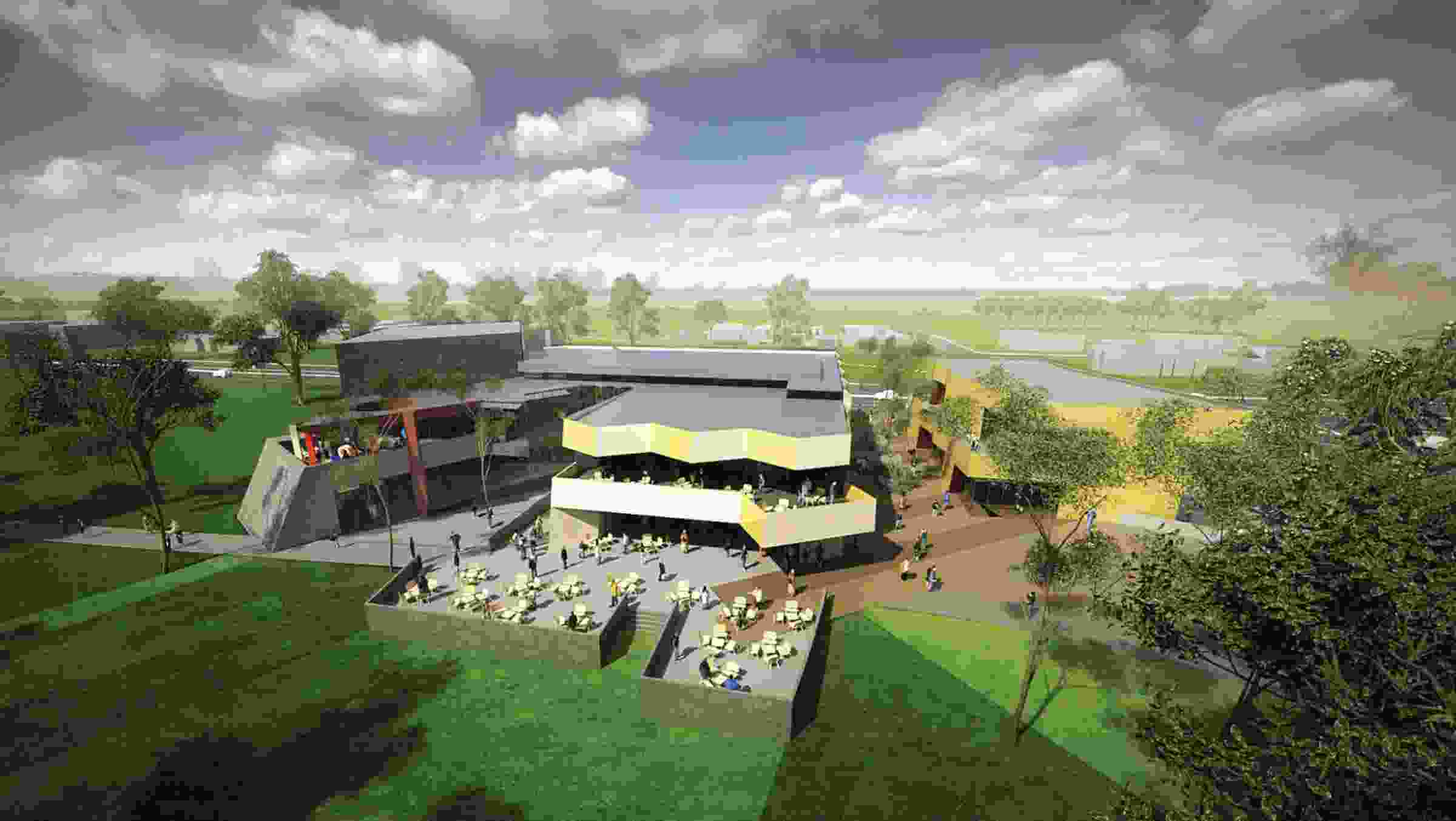 Finalists' designs revealed for new Shepparton Art Museum | ArchitectureAu