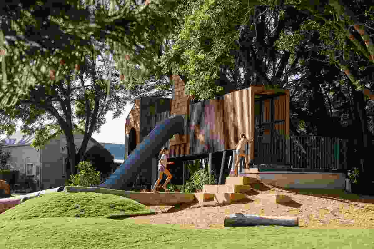 Summerland Farm Park by Plummer and Smith won a Landscape Architecture Award in the Play Spaces category of the 2021 AILA NSW Landscape Architecture Awards