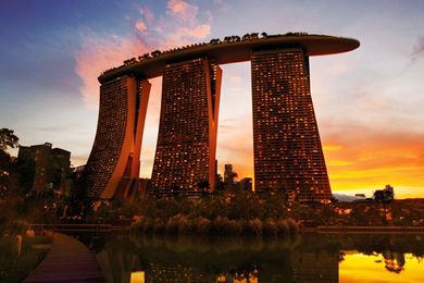 Marina Bay Sands Resort, Singapore.