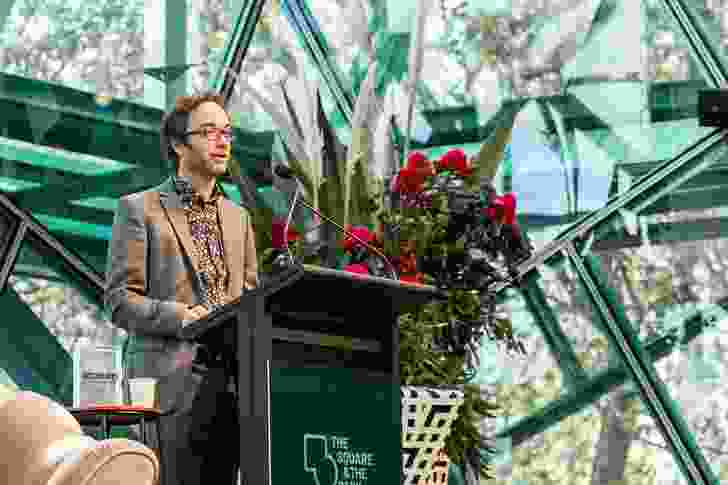 Perth-based academic Julian Bolleter's talk focused on a series of proposals for the city's foreshore produced during the 1990s.