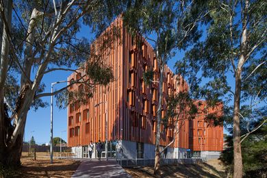 Gillies Hall at Monash University's Peninsula campus by Jackson Clements Burrows Architects demonstrates that Passive House is a viable option for large residential projects in Australia.