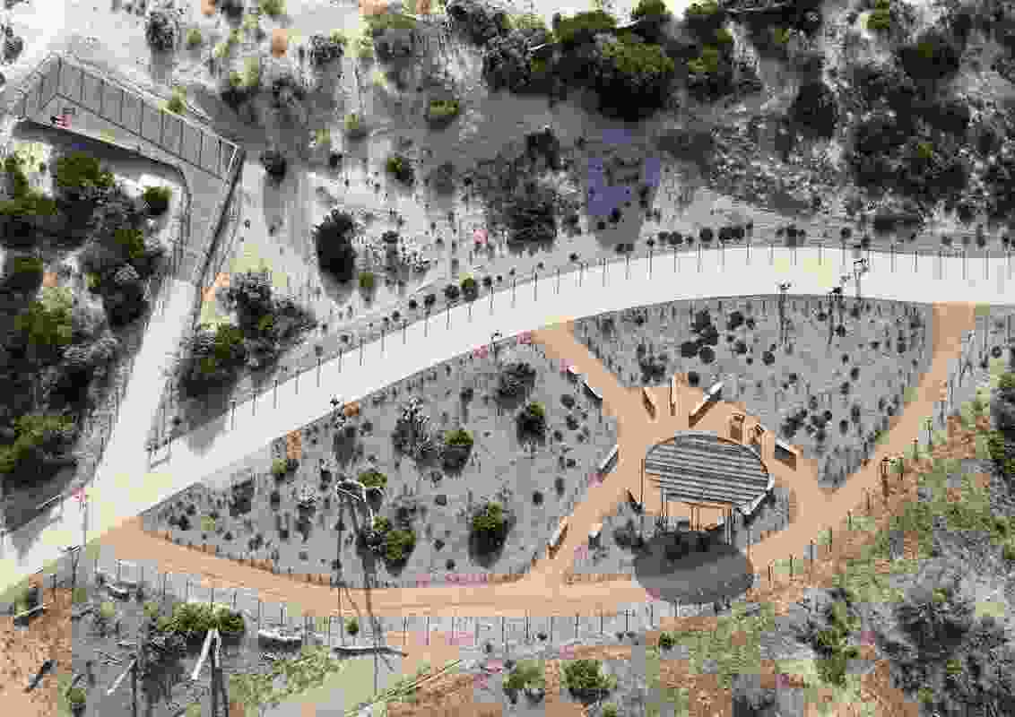 Minda Coast Park by Oxigen, a winner in the South Australian Landscape Architecture Awards.