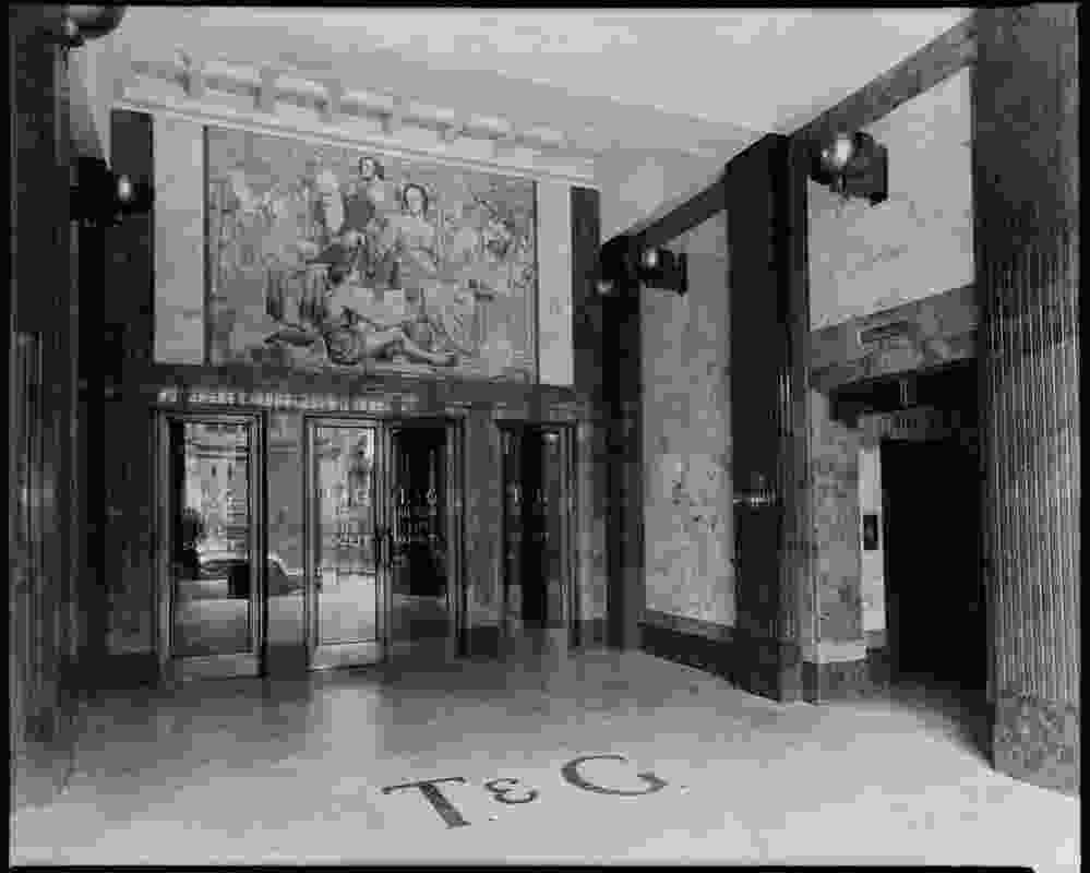 The interior of the T&G building by A & K Henderson.